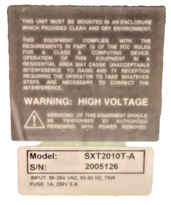 NEW VIEWTRONIX SXT-2010T-A