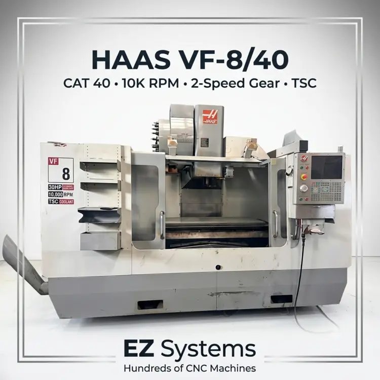 Used 2006 HAAS VF-8/40 Vertical Machining Centers California US | [EZ] EZ Systems #1260398