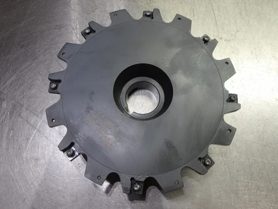 Ingersoll 1/2" Slot Milling Cutter 8" Dia 1.5" Arbor 36L5V-0805058R01 (LOC2611)