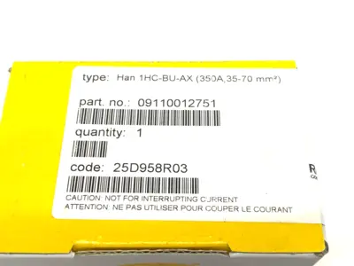 NEW HARTING MODULAR FEMALE INSERT HAN