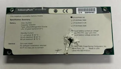 New | in-Stock INDUSTRYPACK IP-NVRAM Memory Ohio US | Surplus Asset Holdings #1246117