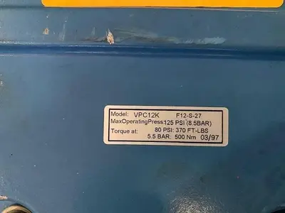 USED JAMESBURY VPC12K