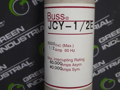 Buss JCY-1/2E High Voltage Fuse 1/2A 5500VAC New