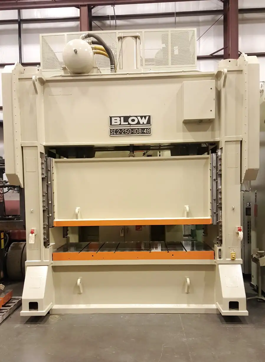 USED 2001 BLOW PRESSES BLOW SC2-250-108-48 PRESS