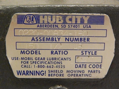 Used HUB CITY _UNKNOWN_ Speed Reducers Texas US | OCO Industrial #1582246