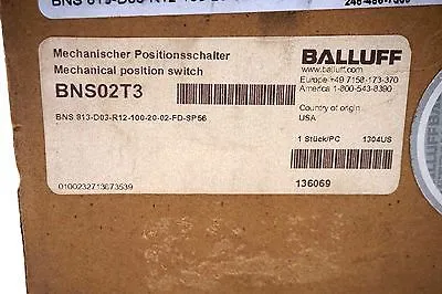 NEW BALLUFF BNS02T3