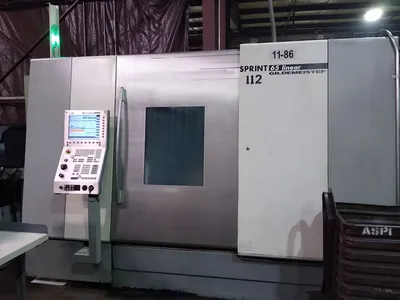 2009 GILDEMEISTER SPRINT 65 LINEAR Lathes CNC 5 Axis or More | Asset Exchange Corporation (2)