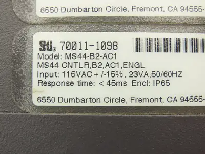 Sti Inc MS4400B-2 Mini Safe Safety Light Curtain Controller Module 115VAC