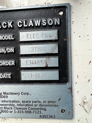 1998 BLACK CLAWSON MDO Downstream Equipment, MDO | Mark One Machinery (19)