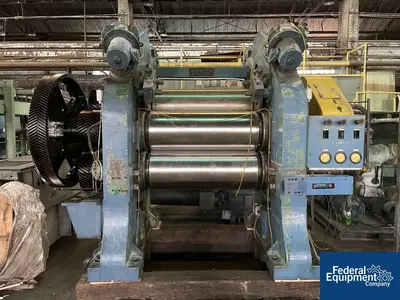 USED Adamson United 48" Adamson NFM Welding Engineers Calender  Sheet Line