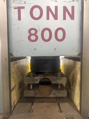 800 TON MARIO DIMAIO MODEL #MP800 HYDRAULIC COINING MINT PRESS: YOBRO #24618