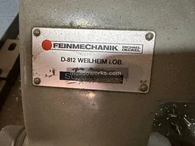 Used Deckel 6665 Tool & Cutter Grinders Illinois US | Meadoworks #1514501