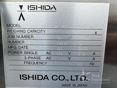 USED ISHIDA DACS