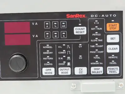 Sansha KTD-50150FU SanRex DC Auto 50VDC 150A Metal Surface Treatment Plating