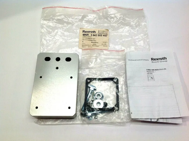 Used BOSCH REXROTH ATTACHMENT KIT FU 8400 MOTEC Misc Industrial Equipment | Maverick Industrial Sales #1115668