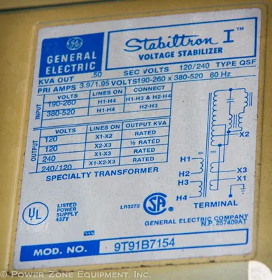 USED GENERAL ELECTRIC HD100 4000HP VFD