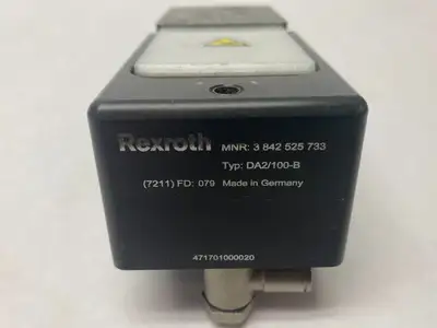 USED BOSCH REXROTH PNEUMATIC DAMPER UNIT, DA 2/100-B
