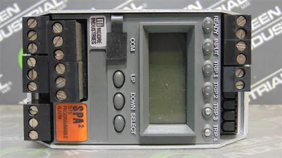 Moore Industries SPA2/HLPRG/2PRG/UAC-DPDT Programmable Alarm Module Used