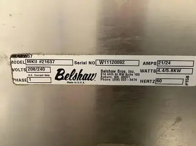 USED BELSHAW MARK 11