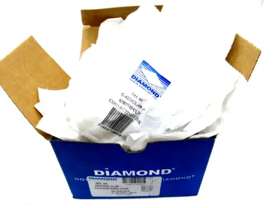 NEW 50 COUNT DIAMOND C-4233CL-08-P SPRING CLIP CONNECTING LINK C4233CL08P