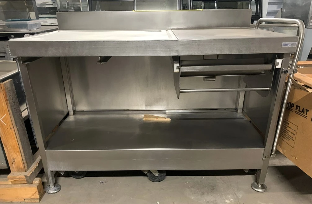 72-0258 Butcher Buddy Prep Table and Wrapping Station