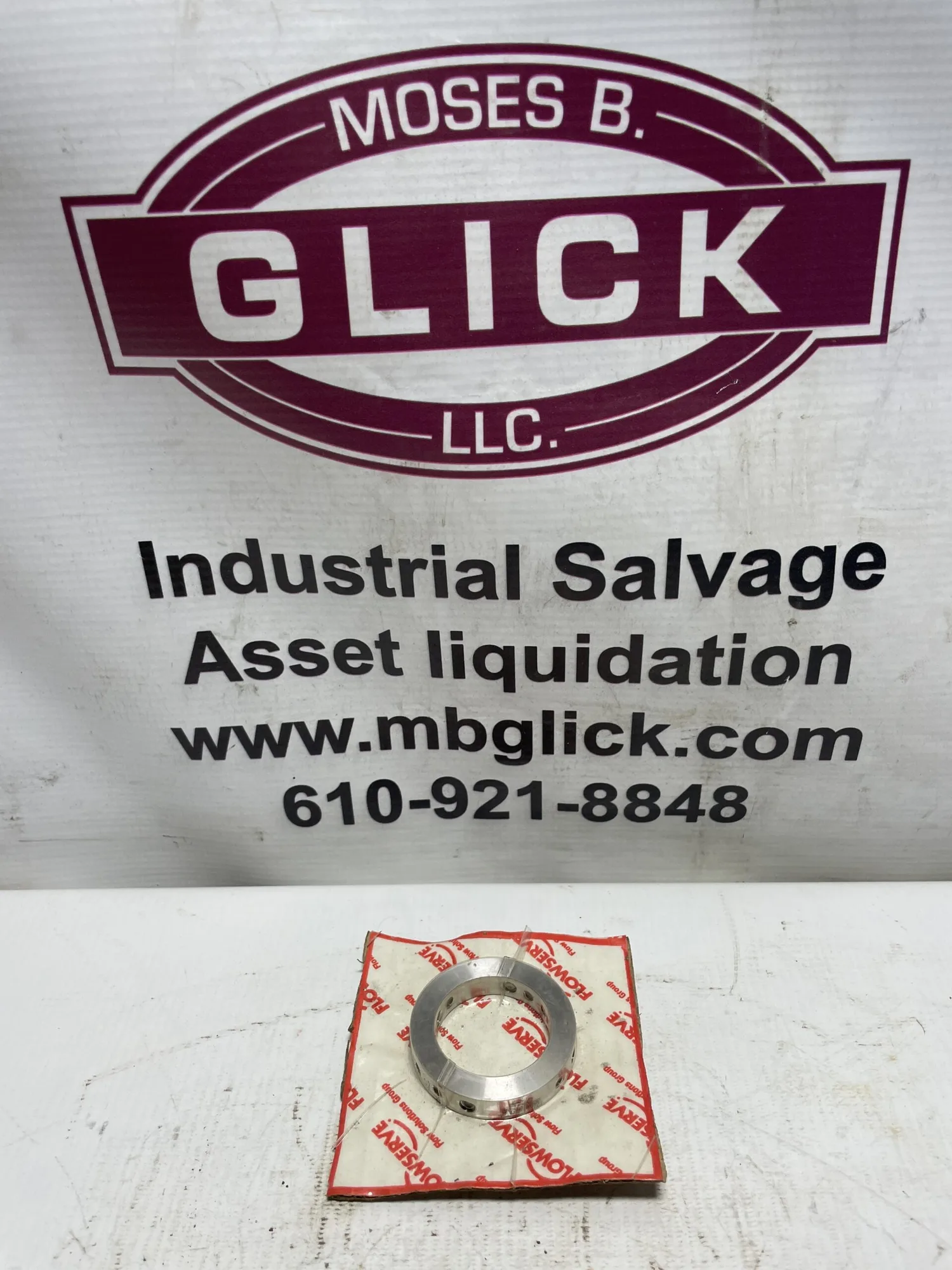 Flowserve LE3D1375P33 Stainless Steel Mechanical Seal Sleeve -NIB