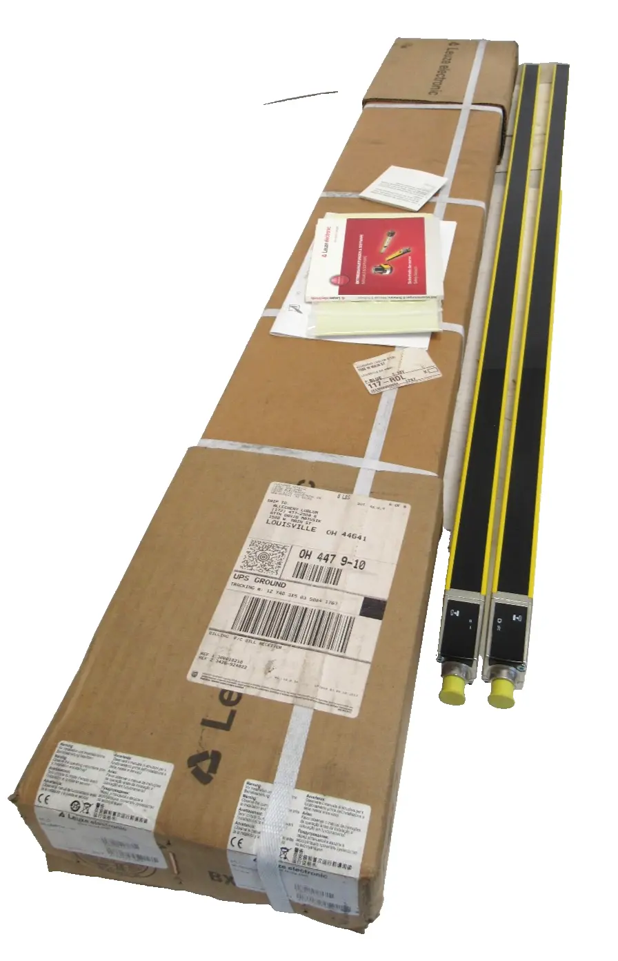NEW LEUZE MLC520R14-1050 LIGHT CURTAIN SET 68002110 MLC500T14-1050 68000110