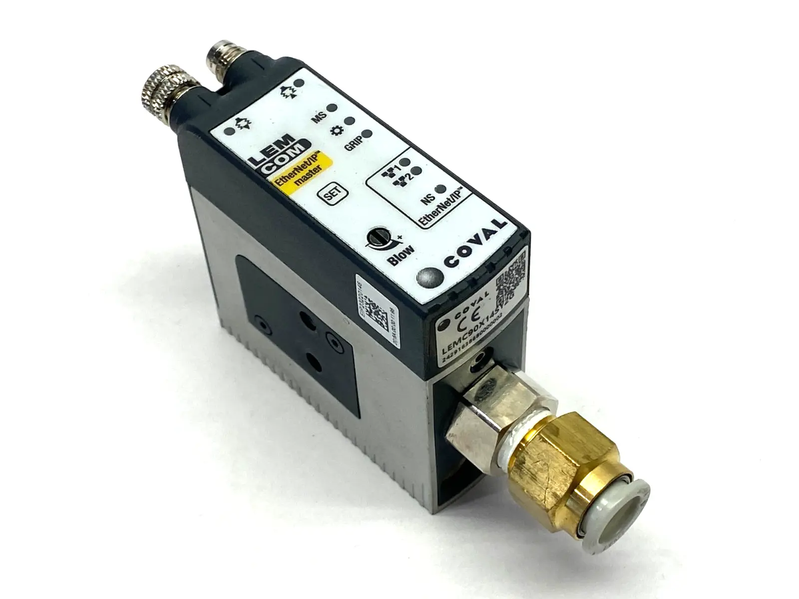 Used Coval Intelligent Mini Vacuum Pump, 1.4mm Nozzle Diameter M8 4-Pin Vacuum Pumps Michigan US | Maverick Industrial Sales #1419247