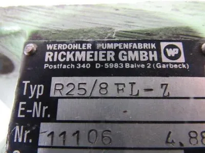 Used RICKMEIER _UNKNOWN_ Hydraulic Pumps | Arrow Industrial #619215