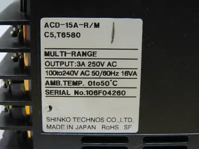 Used SHINKO _UNKNOWN_ Miscellaneous MRO | Arrow Industrial #655351