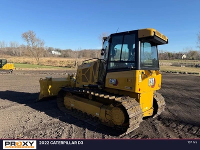 Used 2022 CATERPILLAR D3 Crawler Dozers Minnesota US | Proxy Equipment #1426137