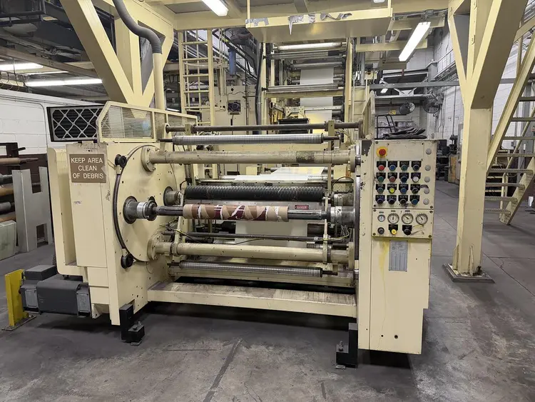 Used 1998 SCHIAVI MODEL-SIRIO 228 FLEXO PRESS 1998 SCHIAVI MODEL-SIRIO 228 FLEXO PRESS Flexo Printing Presses Massachusetts US | Paper Converting Equipment #505802