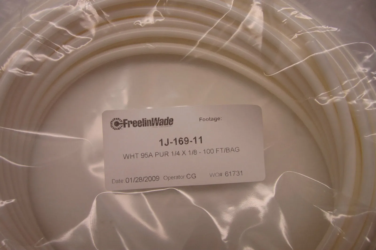 NEW FREELIN WADE BAG OF TUBING 1J-169-11 2800 100 TOTAL FEET
