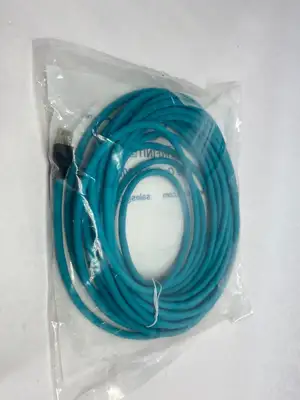 NEW L-COM ETHERNET CABLE ASSEMBLY D-CODED RJ45 TO M12 4-PIN