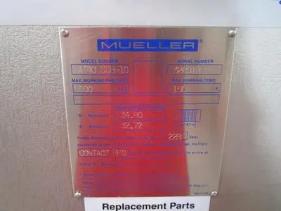 USED MUELLER AT40 SSB-10