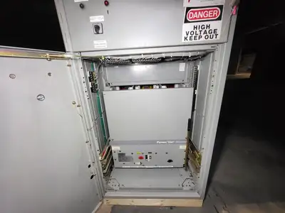 4160Volts 1200Amp 3Ph Switchgear Unit PowerVac VB1 4.16-250-3 w/ Feeder Breaker