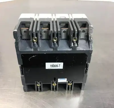 Eaton Cutler-Hammer HFD4020L 20A Circuit Breaker HFD 65K 600V 4 Poles 4F