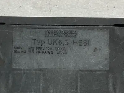 New | in-Stock PHOENIX CONTACT UK6 3-HESI Miscellaneous Equipment (Electrical & Power) | Surplus Asset Holdings #1194046