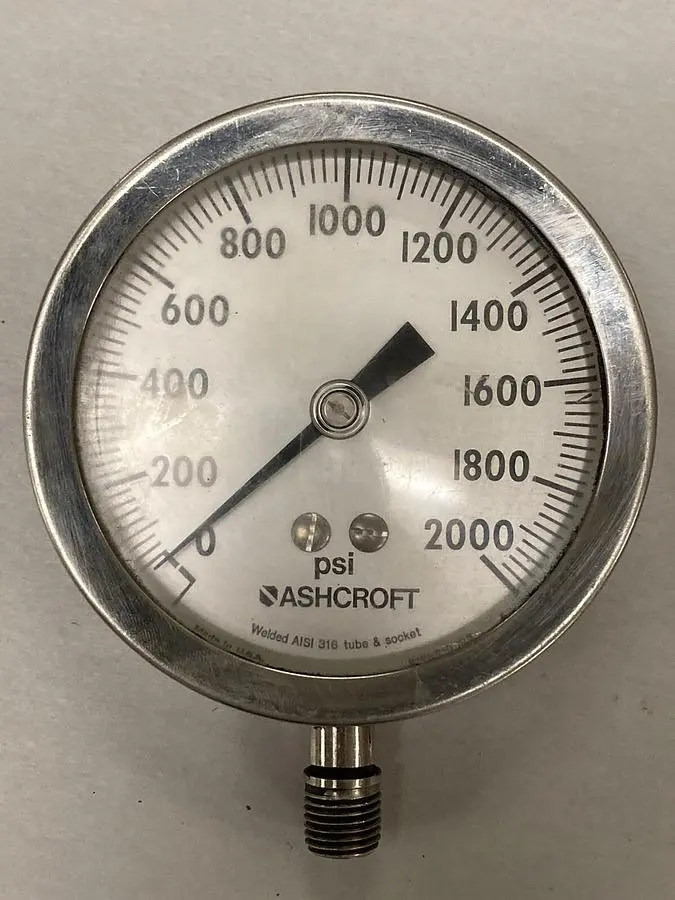 Used ASHCROFT TUBE Universal Pressure Meters Ohio US | Surplus Asset Holdings #1403042