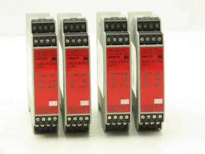 Omron G9SX-BC202-RT Flexible Safety Unit 24VDC 0.8A Lot of 4
