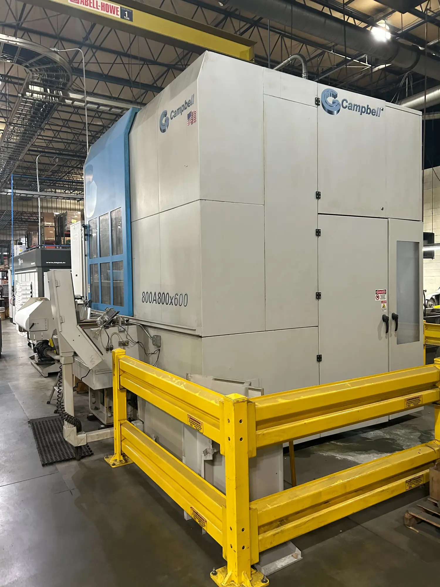 Used 2018 CAMPBELL 800A 800X600 (MVF-240-1600) Rotary Surface Grinders Illinois US | Machinery Marketing International #779370