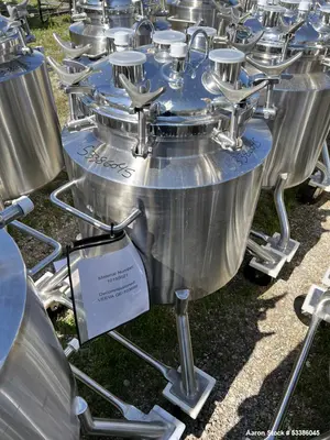 Used 103 Liter / 27.2 Gallon Precision Stainless Jacketed Tank