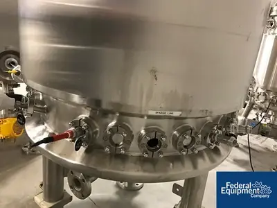 USED Precision 1100 Liter Precision Reactor, 316L S/S, 40/90#