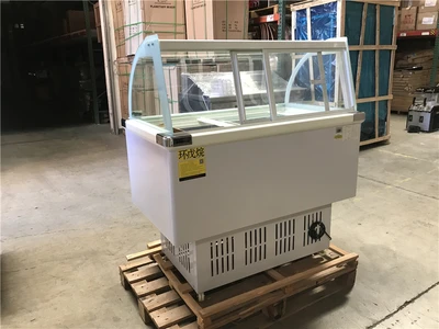 171-0336 46" Full Service Self Contained Popsicle Display Freezer