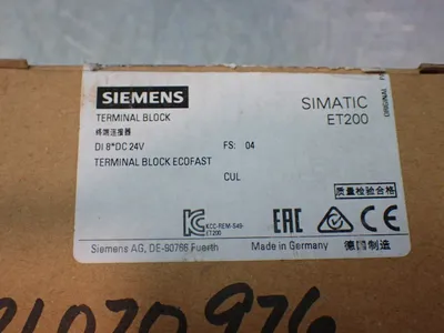 New | in-Stock SIEMENS 6ES71943AA000AA0 Terminal Blocks Ohio US | HGR 24 #1186302