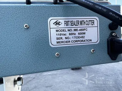 Used MERCIER CORPORATION ME-450 FC Sealers | Star Industries #1253820