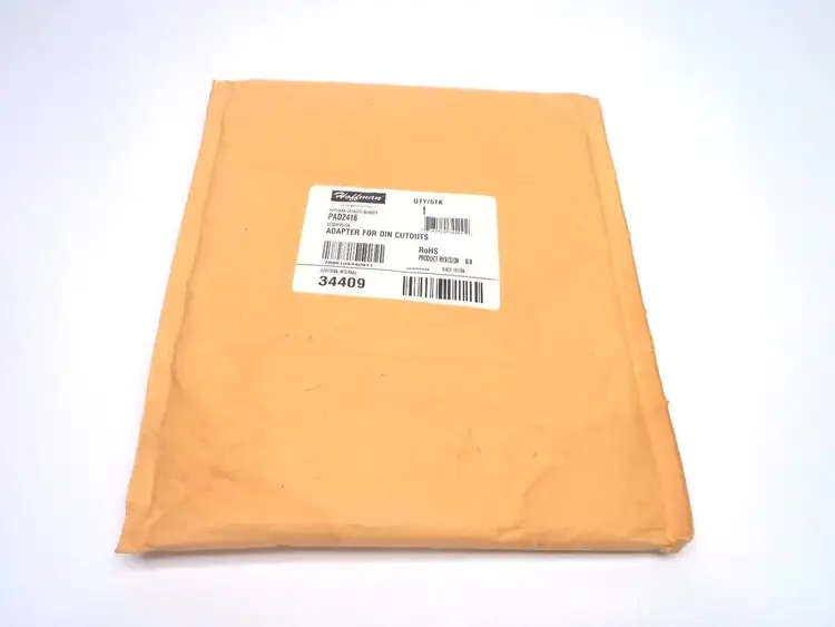 Used HOFFMAN DIN CUTOUT ADAPTER 34409 Connector Accessories | Maverick Industrial Sales #1108405