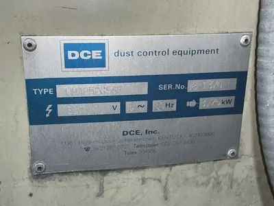 Used DCE UMA252G5SF Dust Collectors Ohio US | HGR 24 #1516930