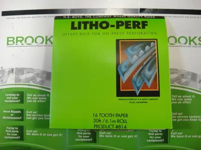 USED LITHO-PERF 814
