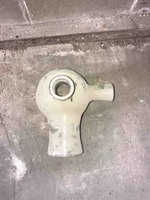 160mm Dia column adaptor with side outlet